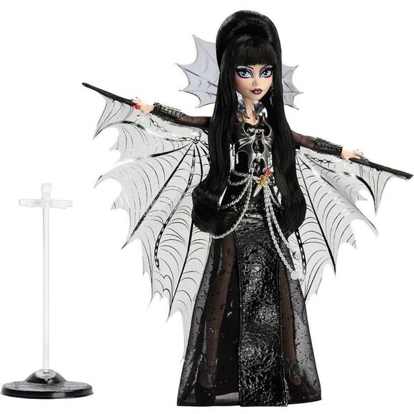 Monster High Elvira Mistress Of The Dark Skullector Doll New 2025 - Picture 7 of 7